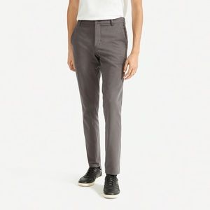 Everlane slim performance chinos in slate grey